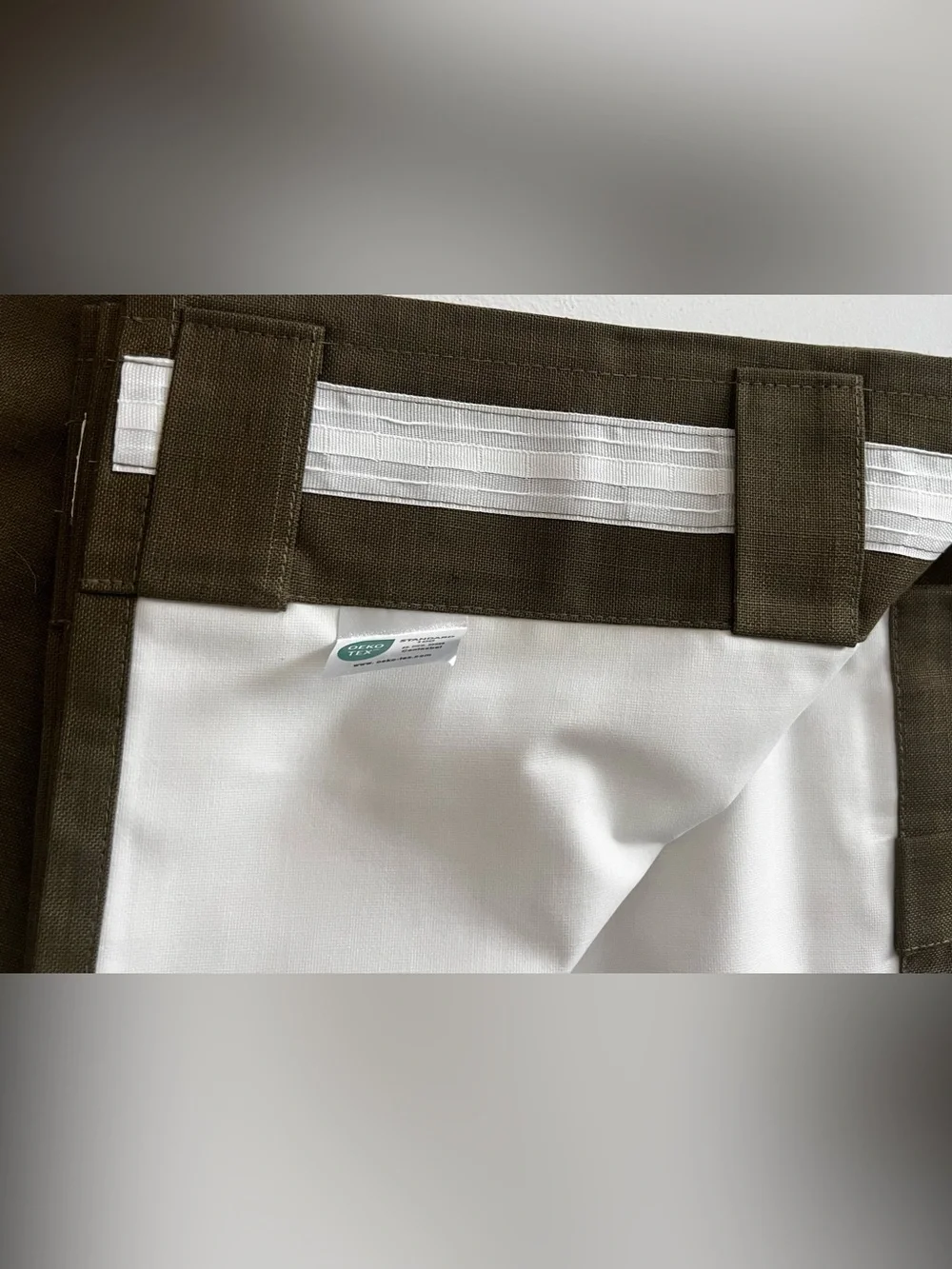 NWT Olive Green Linen Blackout Curtains 3x Sets of 2 $25 each